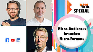 Haben die inhaltlichen Mega-Trends ausgedient? Micro-Audiences brauchen Micro-Formats