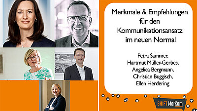 Merkmale & Empfehlungen für den Kommunikationsansatz im neuen Normal