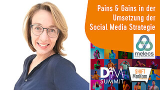 Pains & Gains in der Umsetzung der Social Media Strategie bei Melecs