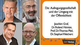 Die Aufregungsgesellschaft & der Umgang mit der Öffentlichkeit