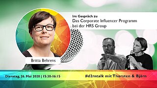 Corporate Influencer bei HRS
