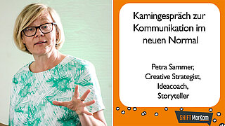 Kamingespräch zur Kommunikation im neuen Normal