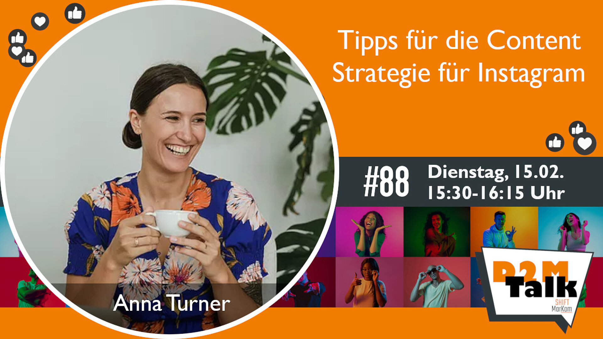 Im Gespräch mit Anna Turner zu Tipps für die Content Formate für Instagram