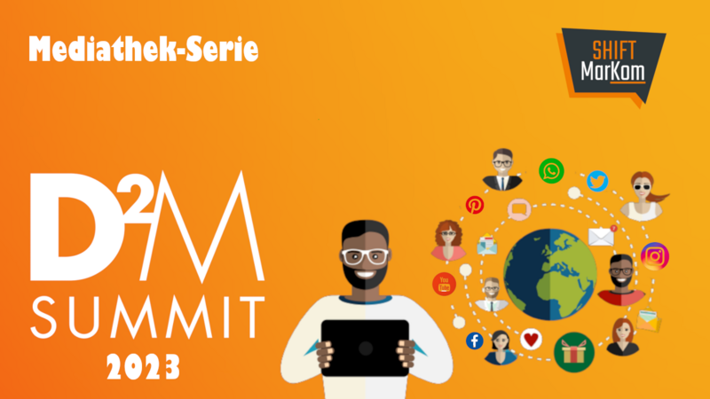 Mediathek-Serie zum D2M SUMMIT 2023 "Content & Social Media Marketing"