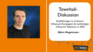 Townhall-Diskussion: Empfehlungen zu kreativen Influencer-Kampagnen & nachhaltigen Influencer Relations in 2021