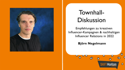 Townhall-Diskussion: Empfehlungen zu kreativen Influencer-Kampagnen & nachhaltigen Influencer Relations in 2021