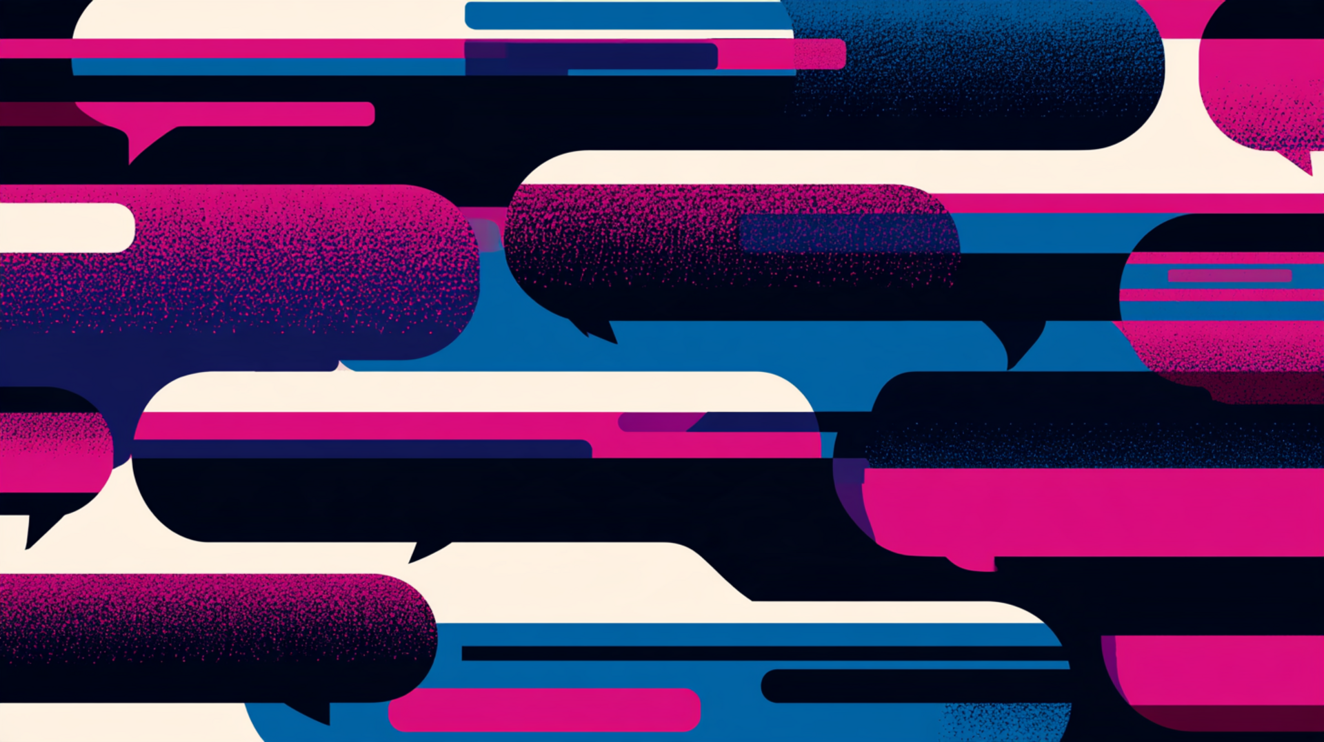 Abstrakte Visualisierung zu Conversational Interfaces