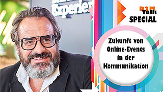 Kamingespräch zur Zukunft von Online-Events in der Kommunikation