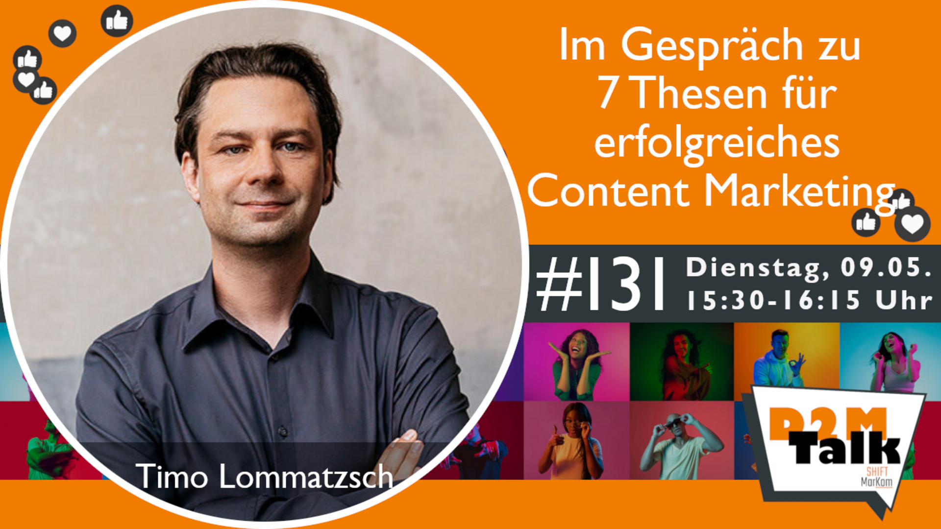Im Gespräch mit Timo Lommatzsch zu 7 Thesen zum Content Marketing