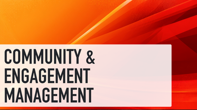 Community & Engagement Management