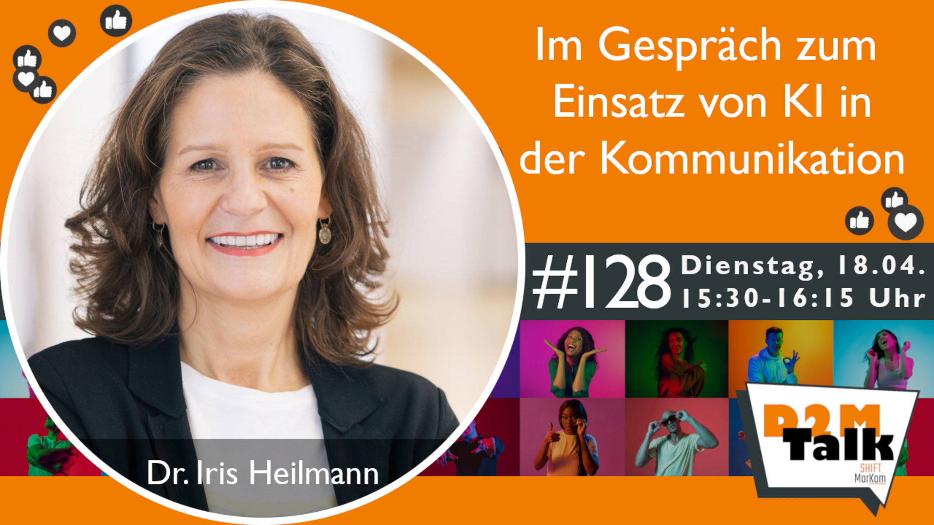 Im Gespräch mit Dr. Iris Heilmann zu den Veränderungen in der Kommunikation durch KI