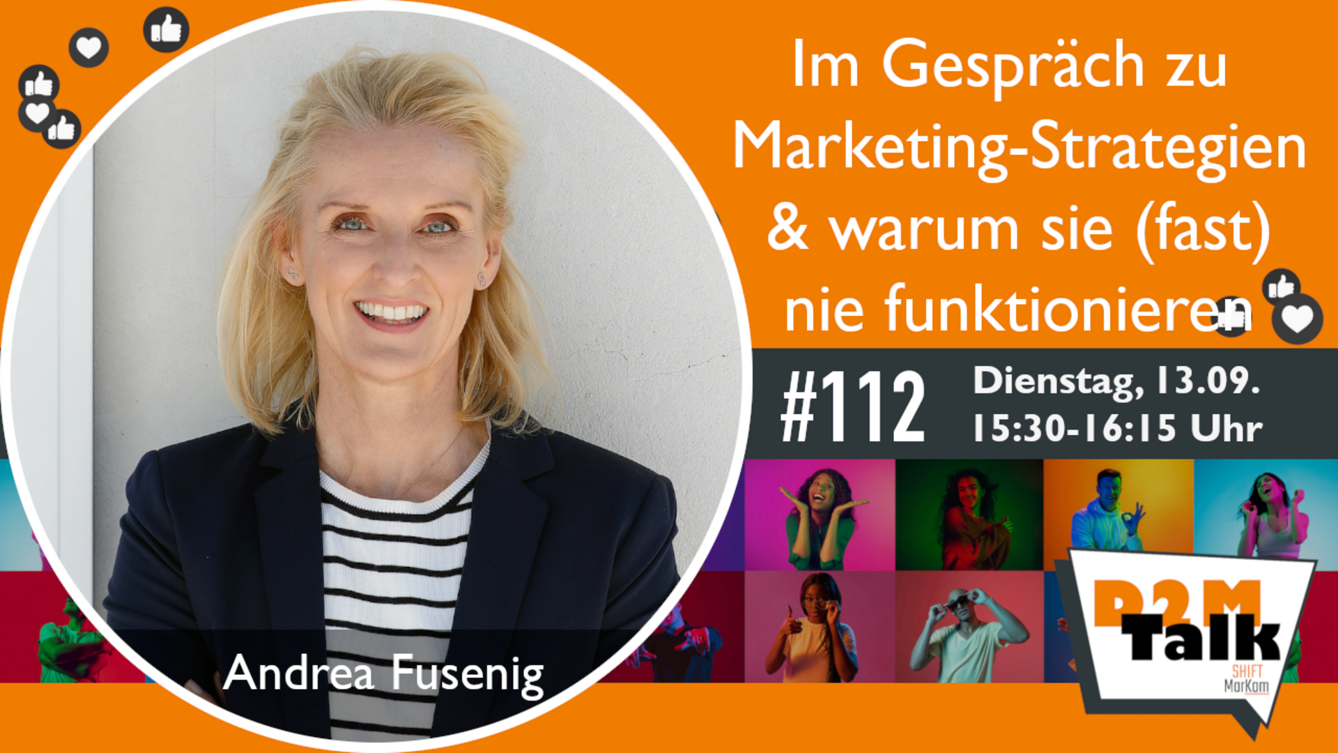 Im Gespräch mit Andrea Fusenig zu Marketing-Strategien & warum sie (fast) nie funktionieren