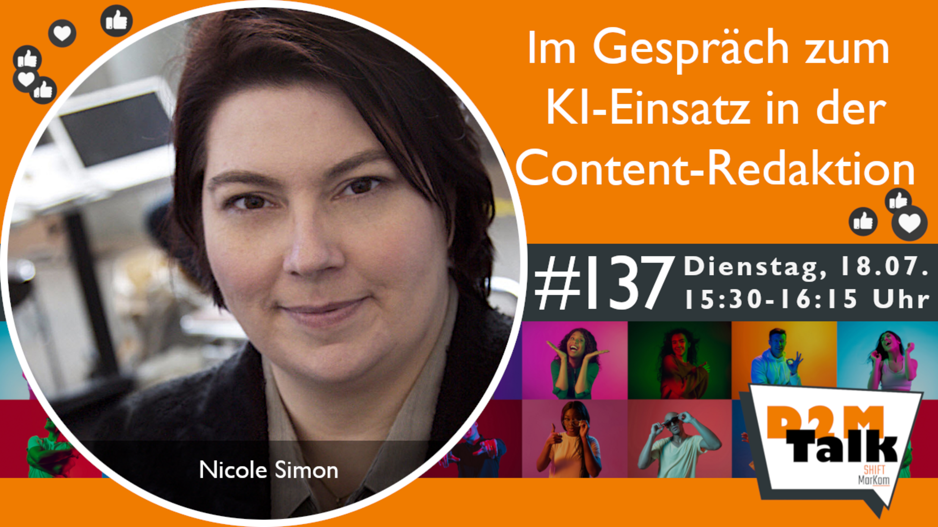 Im Gespräch mit Nicole Simon zum KI-Einsatz in der Content-Redaktion