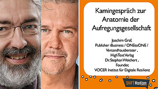 Kamingespräch zur Anatomie der Aufregungsgesellschaft