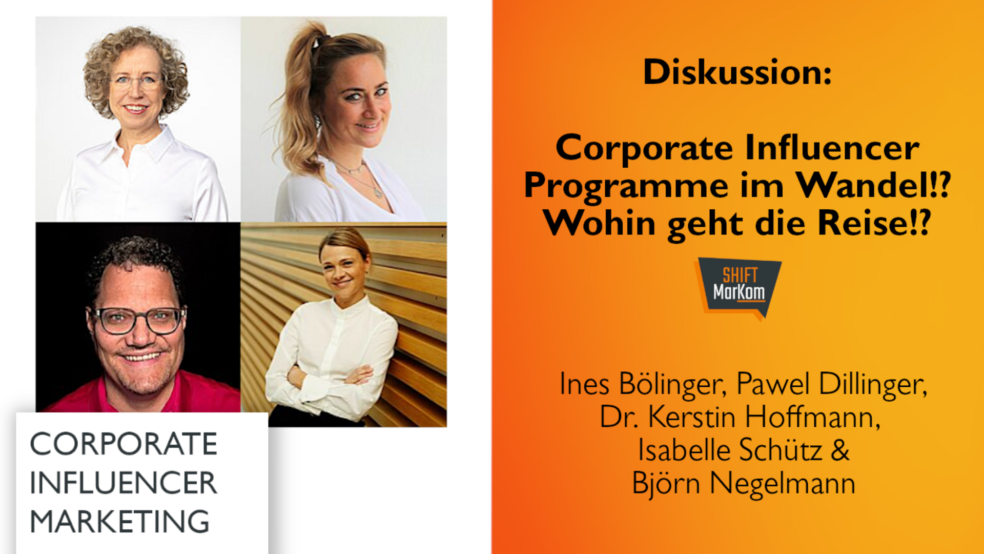 Corporate Influencer Programme im Wandel!? Wohin geht die Reise!?